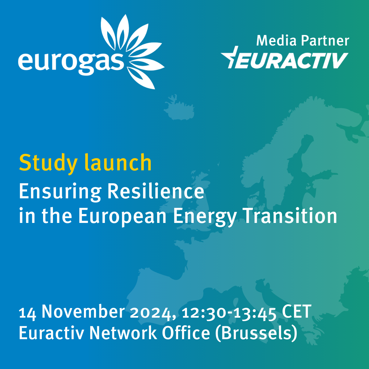 Eurogas study launch - Ensuring Resilience in the European Energy ...