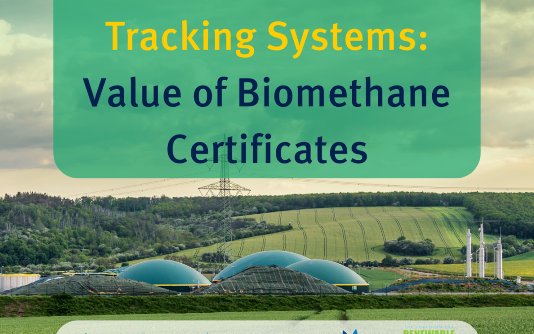 Renewable Gas Tracking Systems – Value of Biomethane Certificates