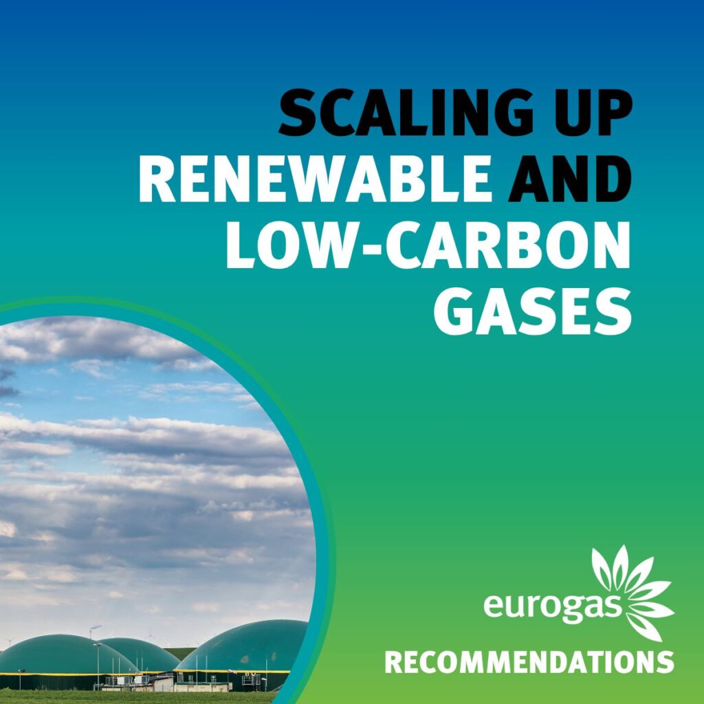 Eurogas Recommendations on Renewable and Low-Carbon Gases