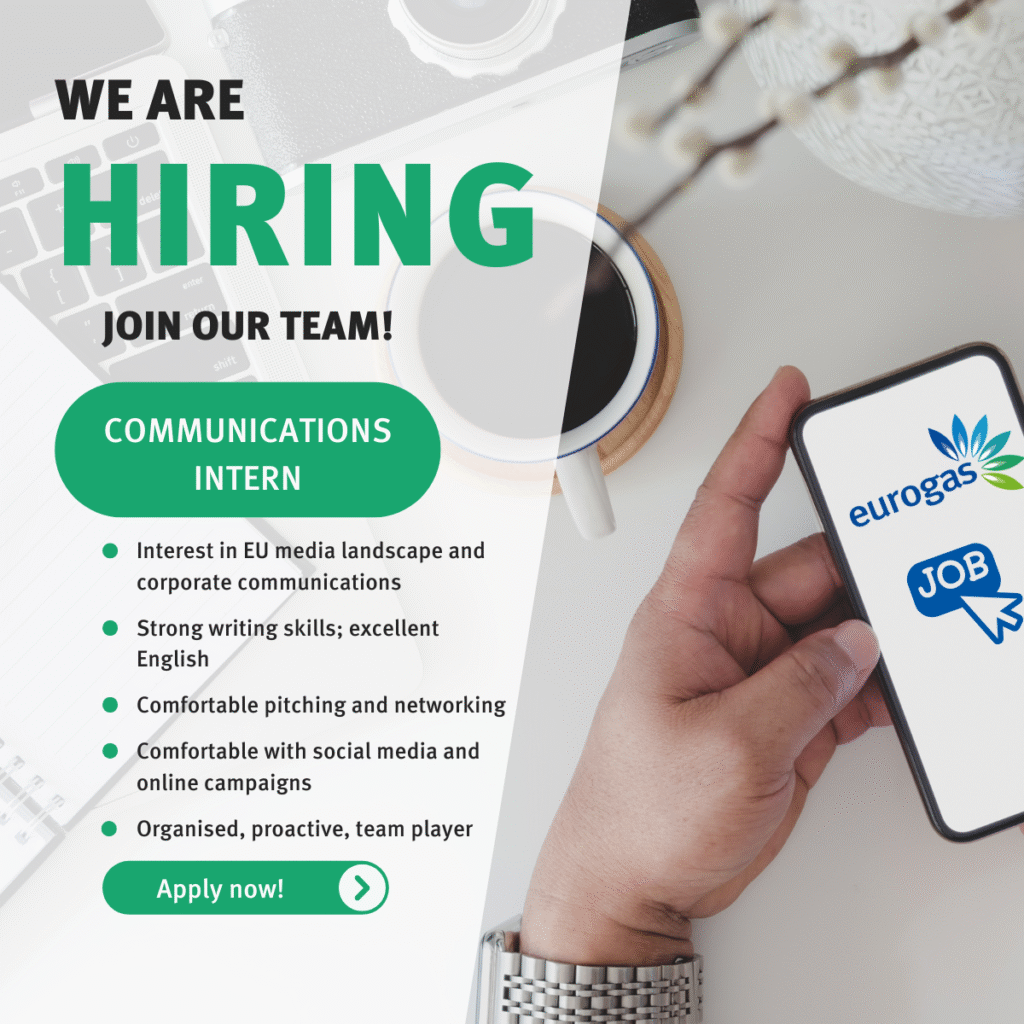 Eurogas is hiring a Communications Intern!
