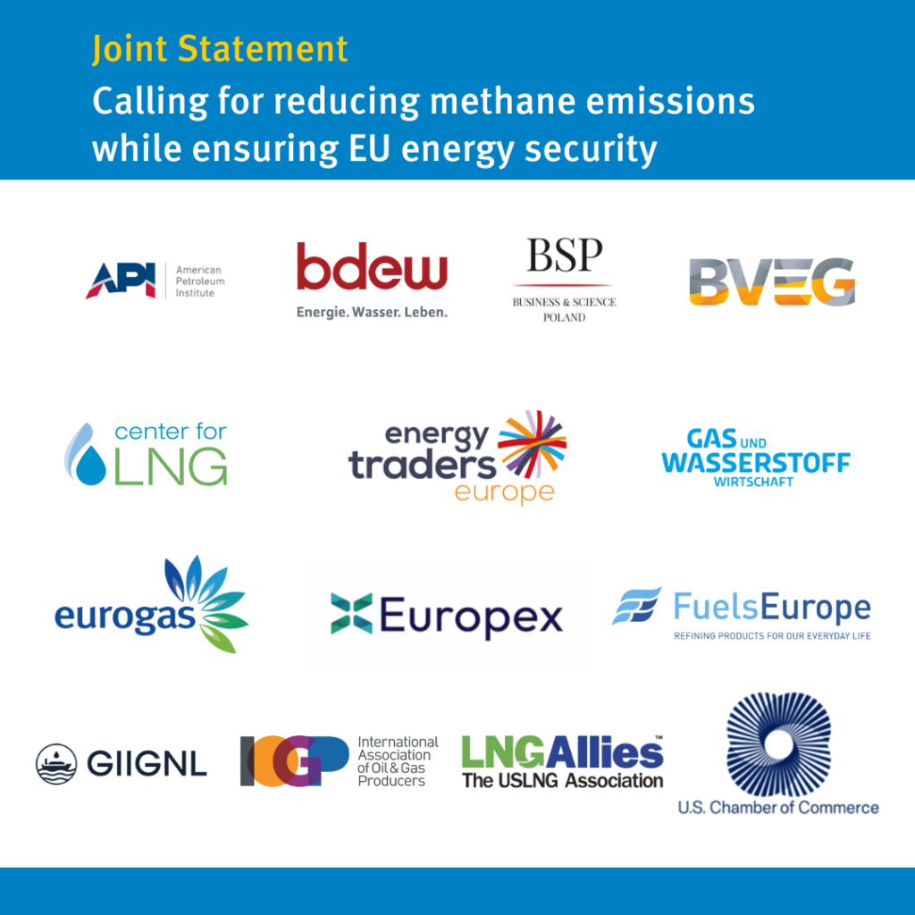 Joint Statement: Calling for Reducing Methane Emissions while Ensuring EU Energy Security