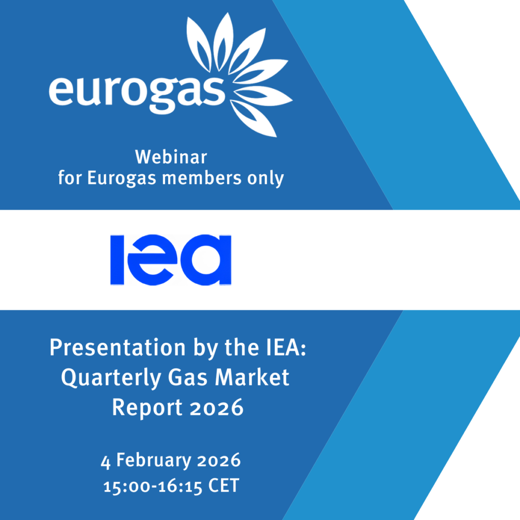 Webinar for Eurogas Members only – Presentation by the IEA