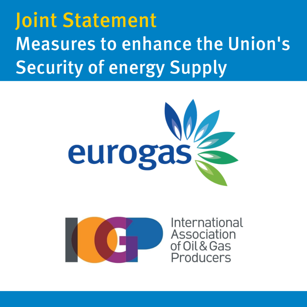 Joint statement: Measures to enhance the Union’s security of energy supply