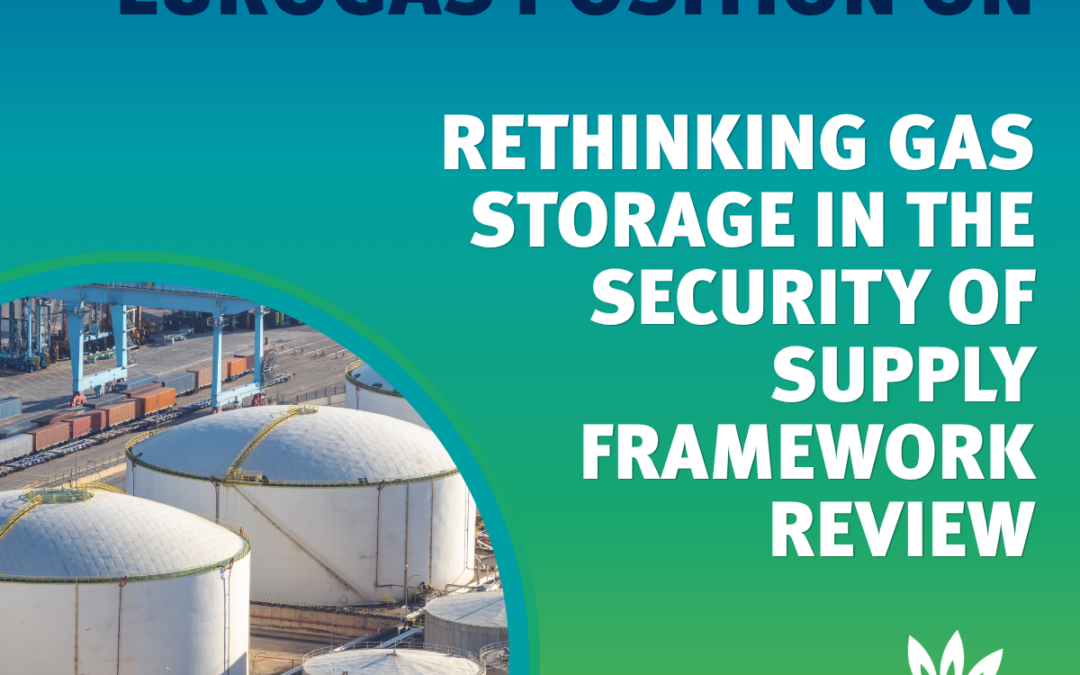 Rethinking Gas Storage in the Review of the Security of Supply Framework