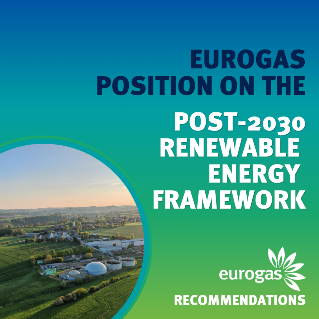 Eurogas Recommendations: Post-2030 renewable energy framework