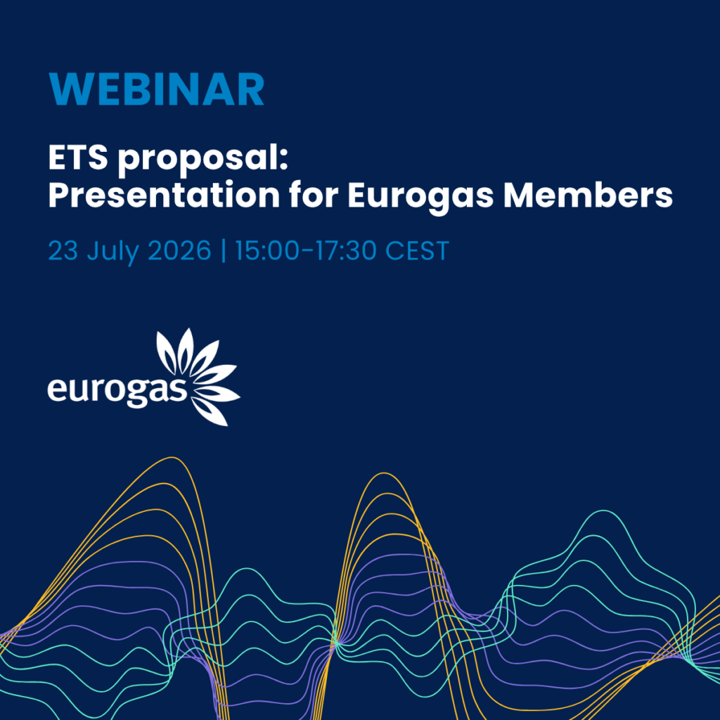 Webinar for Eurogas Members only – Presentation on ETS proposal