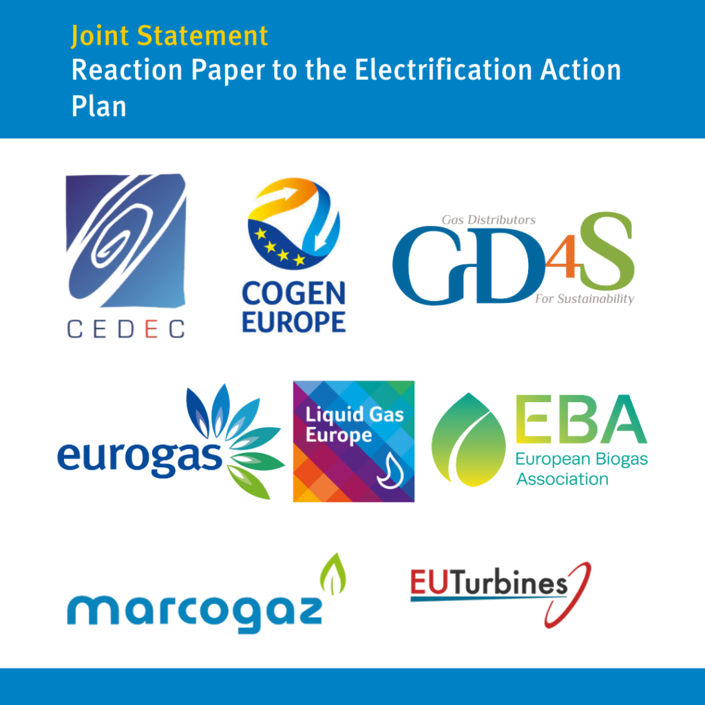 Joint Industry Reaction Paper to the Electrification Action Plan