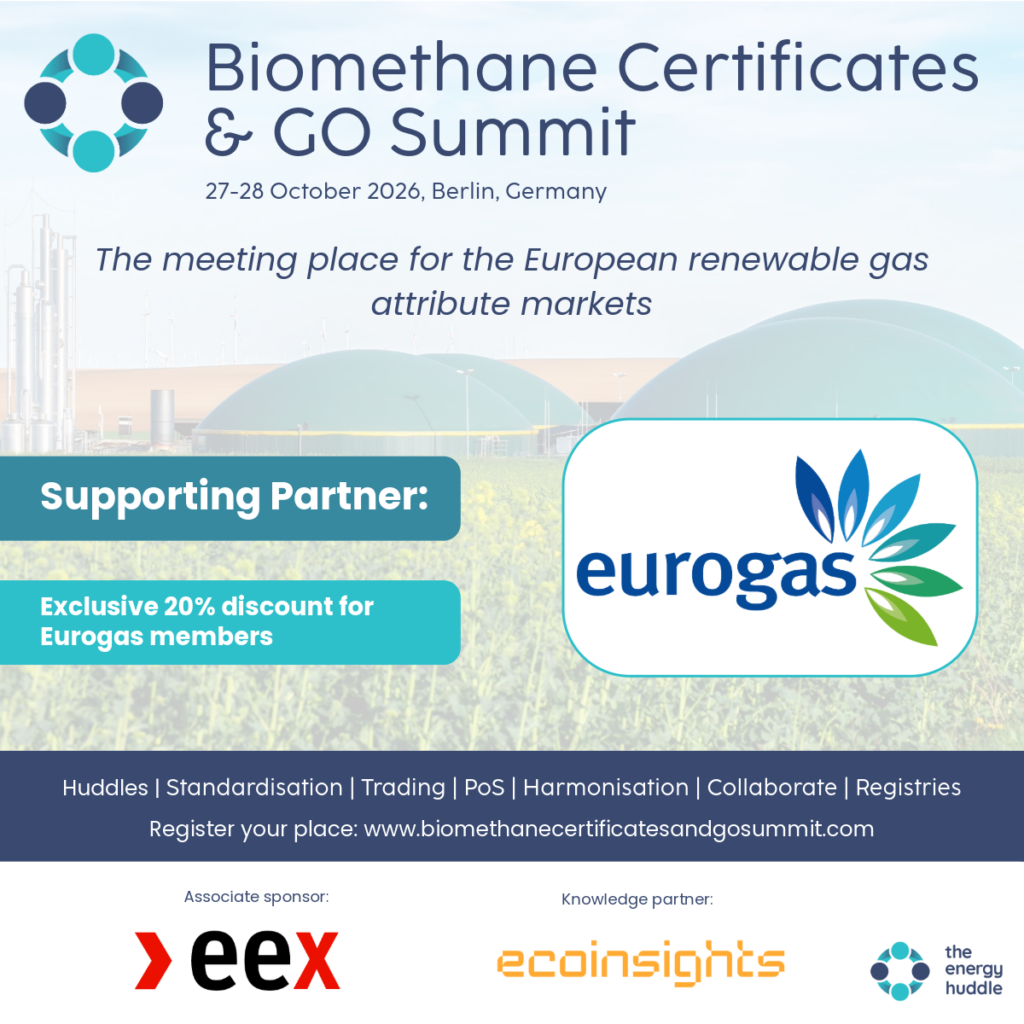 Biomethane Certificates & GO Summit