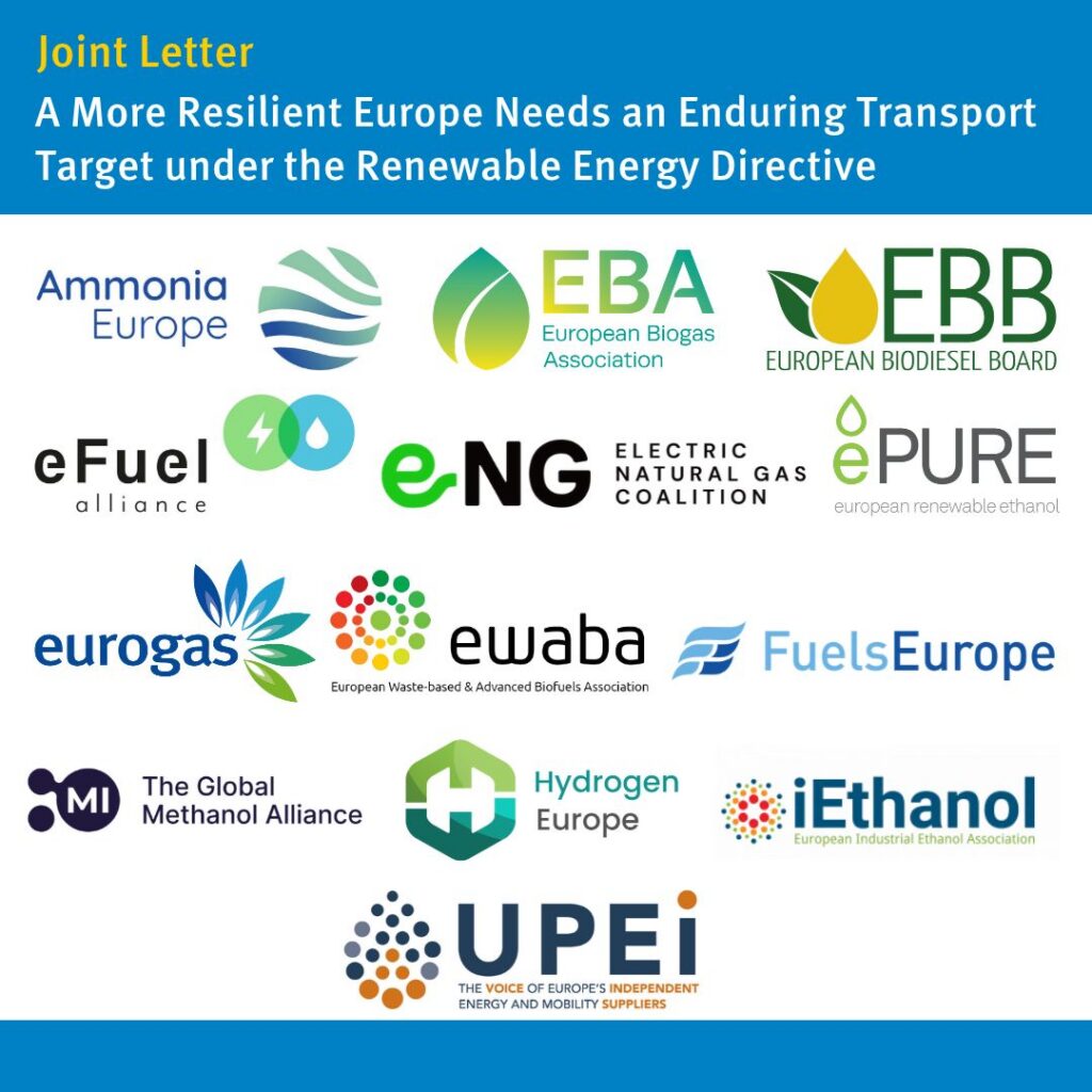 A More Resilient Europe Needs an Enduring Transport Target under the Renewable Energy Directive